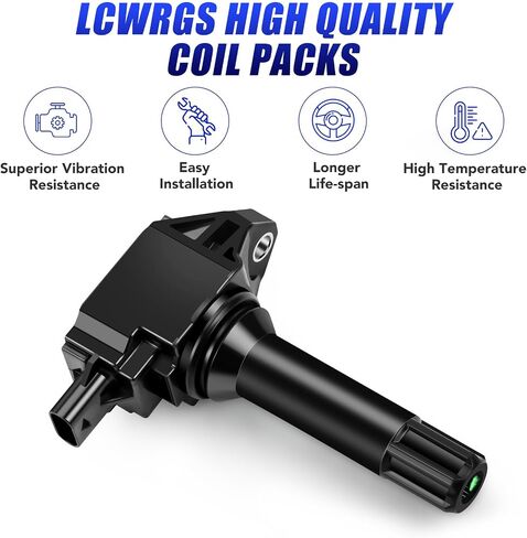Set of 4 Ignition Coil Pack and Spark Plugs Fits for 2.0 2.5 H4 Subaru Impreza Crosstrek Legacy Forester Outback 2013 2014 2015 2.0L 2.5L Replaces# UF710 UF724 in Saudi Arabia