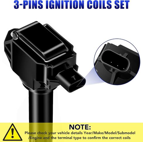 Set of 4 Ignition Coil Pack and Spark Plugs Fits for 2.0 2.5 H4 Subaru Impreza Crosstrek Legacy Forester Outback 2013 2014 2015 2.0L 2.5L Replaces# UF710 UF724 in Saudi Arabia