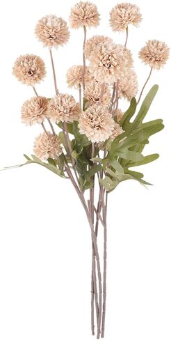 4Pcs Artificial Dandelion Flowers Arrangement for Home Decor Faux Dandelion Plants for Vases Wedding and Party Decorations Natural Look Ornament in Kuwait