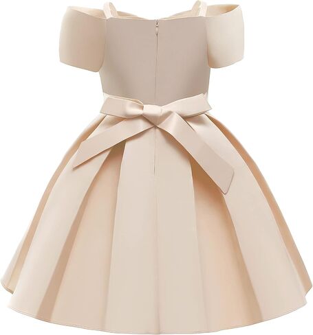 JerrisApparel Girl Party Dress Off Shoulder Princess Pageant Dress Kids Prom Ball Gown in Saudi Arabia