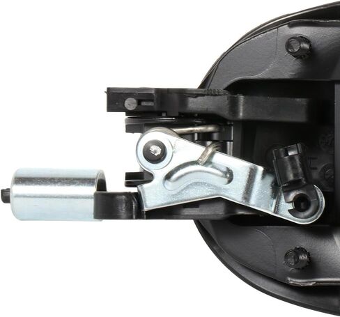 مقابض باب OCPTY الخارجي الخلفي السائق الخلفي الاستبدال الجانبي FIT 1999-2002 ل Mercury Villager Quest Outside Door Bandles Smooth Black (4pcs) in Saudi Arabia