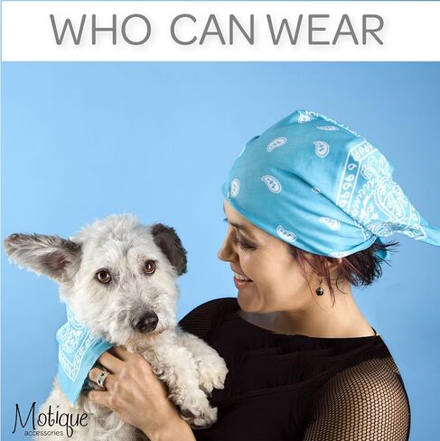 Motique Accessories بيزلي باندانا باللون الذهبي - الأرجواني in Saudi Arabia