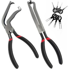 3pcs cliers electrical disconnect ، phelectrical connector cliers 37960،37980 ، فاصل موصل أداة إزالة الموصل الكهربائي 13120 ، مجموعة أداة فصل خط الوقود in Kuwait