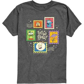 Lets Go Luna - Luna Stamps - Toddler and Youth Short Sleeve Tee in Saudi Arabia