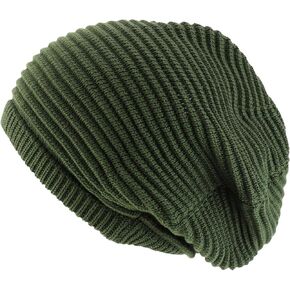 تاج عميق كبير الحجم RGY مخطط بنسبة 100 ٪ القطن راستا skully beanie in Kuwait
