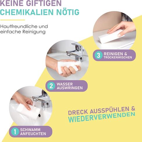 إسفنجة ماجيك للممحرة السحرية - محايات سحرية 18 - إسفنجة ملمين طويلة الأمد - حذاء رياضة - حذاء ، حمام ، دش ، منظف الجدار - منصات تنظيف الرغوة متعددة السطح - إسفنجات متينة متينة إضافية in Saudi Arabia