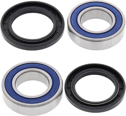All Balls Front Wheel Bearing Kit 25-1102 for Kawasaki ZX 7 R Ninja (ZX 750P) 1996 1997 1998 1999 2000 2001 2002 2003 96 97 98 99 00 01 02 03, ZX 7 RR Ninja (ZX 750N) 1996 1997 96 97 in Saudi Arabia