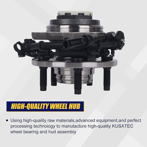 KUSATEC 515027 Front Wheel Bearing and Hub Assembly Compatible with 1998-2000 Ford Ranger, Mazda B4000, 5 Lug Bolts w/ABS in Saudi Arabia