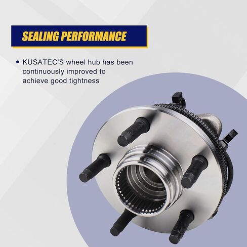 KUSATEC 515027 Front Wheel Bearing and Hub Assembly Compatible with 1998-2000 Ford Ranger, Mazda B4000, 5 Lug Bolts w/ABS in Saudi Arabia