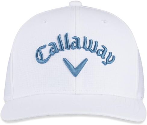 Callaway Golf Performance Pro Tour Cap Collection Headwear (XL, Charcoal/White) in Saudi Arabia