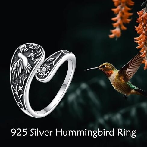 حلقات ملعقة Poplyke للنساء 925 Sterling Silver Spoon Rings خمر خمر خاتم الإبهام من أجل النساء in Saudi Arabia