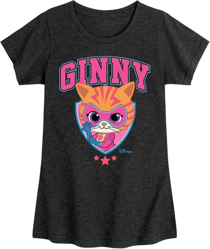 HYBRID APPAREL Super Kitties - Ginny - Girls Fitted Short Sleeve Graphic T-Shirt in Saudi Arabia