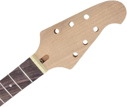 طقم جيتار جديد برقبة جيتار 22 فريت 24.75 بوصة مجموعة جيتار الماهوجني مرصعة بنقاط في لوحة خشب الورد (مرصعة بالنقاط) in Kuwait