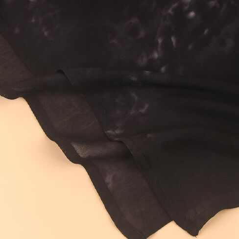 Tie Dye Printed Hijab Soft Premium Viscose Cotton Modal Scarf Muslim Turban Abaya Accesorries Women Elegant Shawl in Kuwait