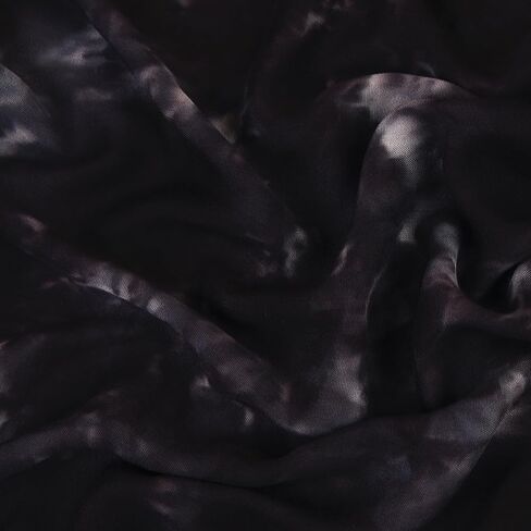 Tie Dye Printed Hijab Soft Premium Viscose Cotton Modal Scarf Muslim Turban Abaya Accesorries Women Elegant Shawl in Kuwait