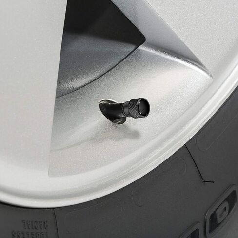 for Jeep Trailhawk in Black on Black Aluminum Tire Valve Stem Caps in Saudi Arabia