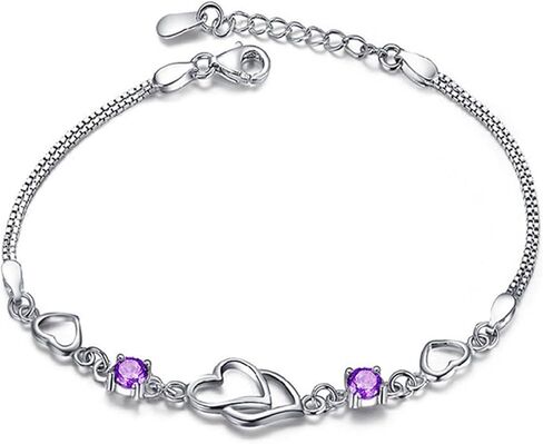 925 Sterling Silver Gold for Bracelets for Women Jewelry Birthday Wedding Gifts for Her Mom in Kuwait