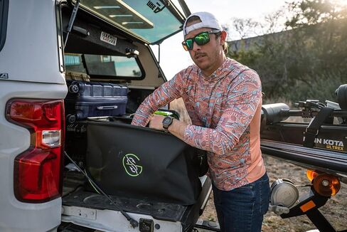 Googan Squad Tackle Toter | Fishing Tackle and Tray Storage | Large 24" L x 12" W x 15.5" D in Kuwait