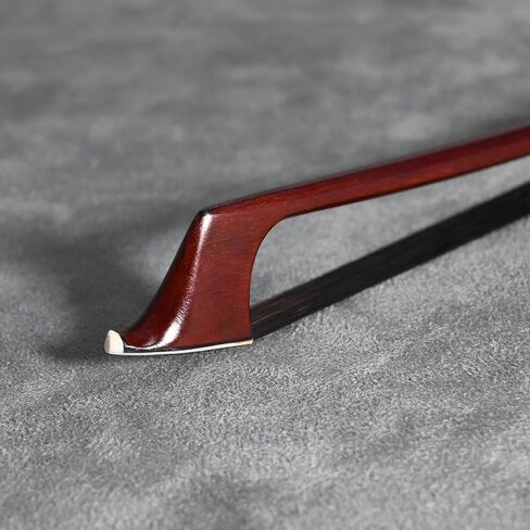 Grid Carbon Fiber Cello Bow 4/4 Size VINGOBOW 114C Advanced Level Full 71.5cm Fleur-de-lis Ebony Frog Well Balanced Light Weight Real Horse Hair Straight Stick Smooth Screw for Porfessional Player in Saudi Arabia