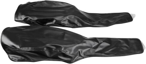Black Motorcycle PU Leather Left Right Trike Fender Bra Set Compatible with Harley 2009-Later Tri Glide Ultra Classic FLHTCUTG in Saudi Arabia