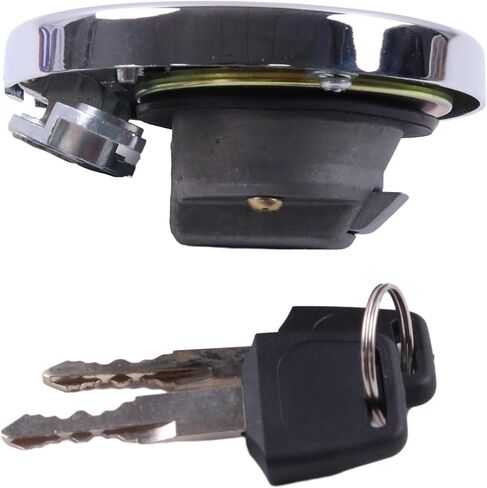 JEENDA Fuel Gas Tank Cap with 2 Keys 51049-0003 51049-1121 51049-1126 Compatible with Kawasaki EJ800 W800 Cafe 2019-2023, VN800 Vulcan 800 2002-05, VN1600 Classic 2003-05, VN2000 Classic 2006-10 in Saudi Arabia