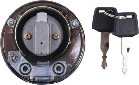 JEENDA Fuel Gas Tank Cap with 2 Keys 51049-0003 51049-1121 51049-1126 Compatible with Kawasaki EJ800 W800 Cafe 2019-2023, VN800 Vulcan 800 2002-05, VN1600 Classic 2003-05, VN2000 Classic 2006-10 in Saudi Arabia