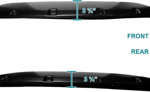 Spec-D Tuning 4PC Front + Rear Smooth Paintable Pocket Rivet Fender Flares Compatible with 2011-2016 Ford F-250 F-350 Super Duty in Saudi Arabia