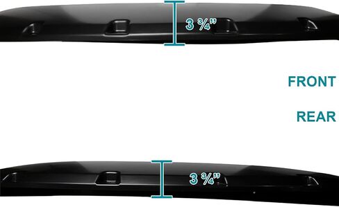 Spec-D Tuning 4PC Front + Rear Smooth Paintable Pocket Rivet Fender Flares Compatible with 2011-2016 Ford F-250 F-350 Super Duty in Saudi Arabia