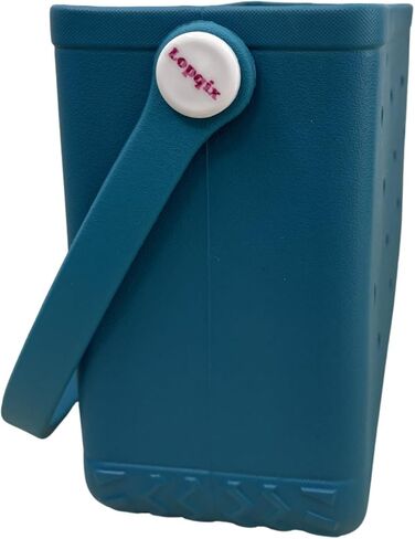 Small Rubber Beach Tote Bag, Open Top Portable Outdoor Travel Bag for Beach Picnic Pool Outings in Kuwait