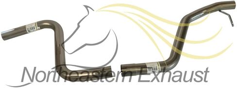 Northeastern Exhaust | Stainless Steel Resonator, Intermediate Pipe, Muffler, Tail Pipe Exhaust System Kit Compatible for Pontiac G6 2008-2010 | Saturn Aura 2008 3.5L | Free Clamps included in Saudi Arabia