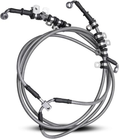 72 Inch Width Front Flexible Brake Line Hose Fit for Can-Am Maverick X3 Turbo 2017-2023 Replace 705601495 in Saudi Arabia