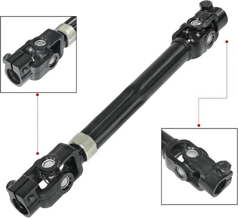 Lower Steering Shaft with U Joint Fit For 2004-2008 Ford F-150, For 2004-2008 Ford Lobo, Fit For 2006-2008 Lincoln Mark LT, 425-361 4L3Z3B676DA 5L3Z3B676AA 7L3Z3B676A 8L3Z3B676A 8L3Z3B676B in Kuwait