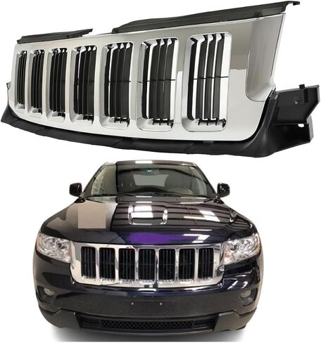 Front Grille Compatible with 2011-2013 Jeep Grand Cherokee in Saudi Arabia