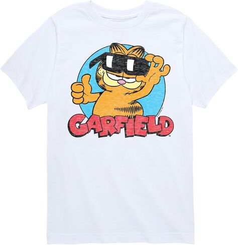 HYBRID APPAREL - Garfield - Garfield Sunglasses - Toddler & Youth Short Sleeve Graphic T-Shirt in Saudi Arabia