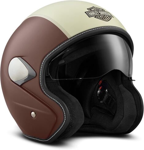 Harley-Davidson Mason's Yard Sun Shield S05 3/4 خوذة مع منسد لأشعة الشمس-98177-18VX in Saudi Arabia