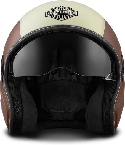 Harley-Davidson Mason's Yard Sun Shield S05 3/4 خوذة مع منسد لأشعة الشمس-98177-18VX in Saudi Arabia