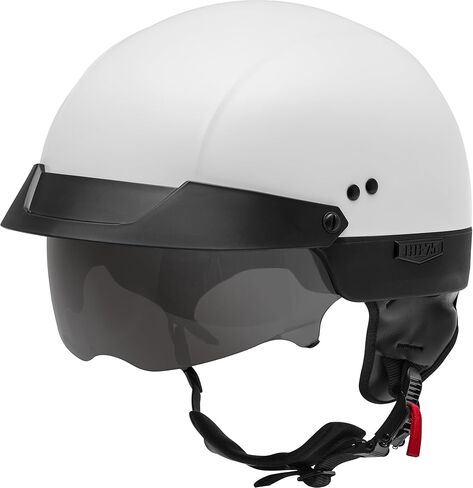 GMAX HH-75 DOT الموافقة على نصف خوذة للدراجات النارية ، الدراجات ، الدراجات البخارية والمزيد in Kuwait