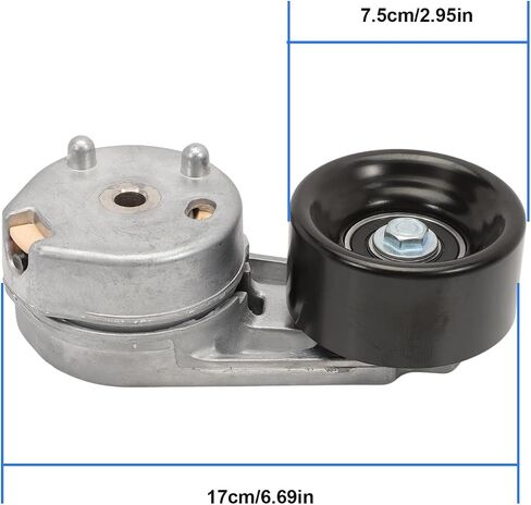 مجموعة موتر الحزام مع بكرة متوافقة مع F-250/F-350/F-450/F-550 Super Duty 2011-2016 6.7L ، استبدل BC3Q6B209AC ، BC3Q6B209AB in Saudi Arabia