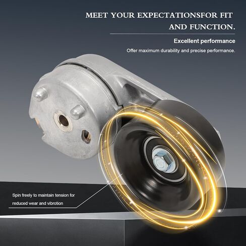 مجموعة موتر الحزام مع بكرة متوافقة مع F-250/F-350/F-450/F-550 Super Duty 2011-2016 6.7L ، استبدل BC3Q6B209AC ، BC3Q6B209AB in Saudi Arabia