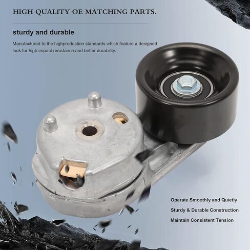 مجموعة موتر الحزام مع بكرة متوافقة مع F-250/F-350/F-450/F-550 Super Duty 2011-2016 6.7L ، استبدل BC3Q6B209AC ، BC3Q6B209AB in Saudi Arabia