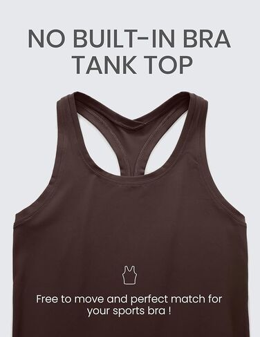 CRZ YOGA Butterluxe Crop Yoga Tank Tops للنساء - تجريب رياضي كاجوال ضيق مغرفة الرقبة Racerback بلا أكمام قمصان in Kuwait