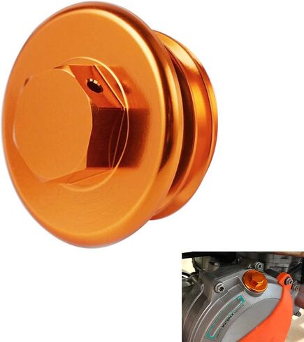 Orange Engine Oil Fill Cap Plug for 2004-2022 KTM & Husqvarna 125 250 350 450 501 530 570 XC/XCF/XCW/XCF-W/XCW TPI SX/SXF/SXF SXS/EXCF/EXC/EXC-G MXC/MXC-G in Kuwait