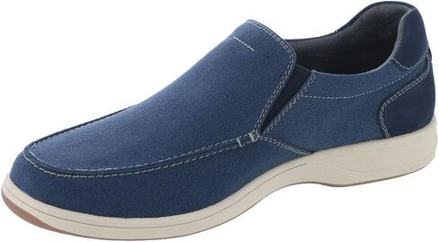 Florsheim Men ، Lakeside Canvas moc slip on in Saudi Arabia