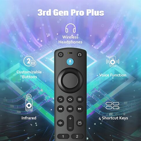 Replacement L5B83G (3rd GEN) Voice Remote Control Fire AMZ Smart Tvs fit for Smart TVs Lite, Cube (1st Gen and Later), Smart TVs Stick (2n Gen, 3rd Gen, Lite 4K) in Saudi Arabia