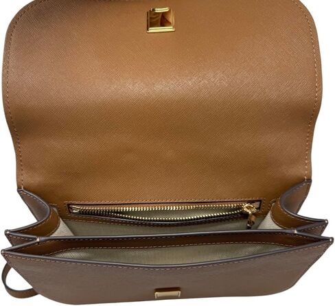 Tory Burch Emerson Women's E/W Flat Adjustable Shoulder Bag (Moose) in Saudi Arabia