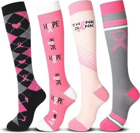 4 Pack Socks for Women & Men Best Support for Athletic Running Cycling in Saudi Arabia