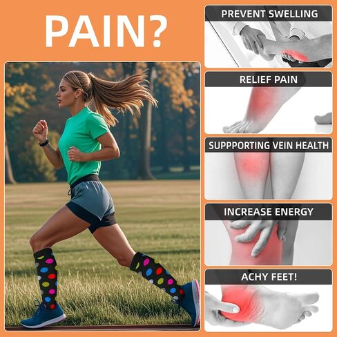 4 Pack Socks for Women & Men Best Support for Athletic Running Cycling in Saudi Arabia