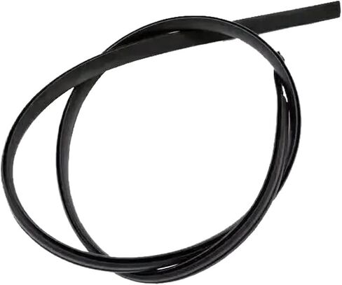 Black Rubber Waterproof Roof Gutter Seal Tape Sticker Accessories(Left 1pcs) in Saudi Arabia