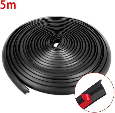شريط ختم من المطاط للسيارة لشراء Fender Flare Arch صغير مائل من نوع T-type Seal Edge Proot Protrips حماية مقاومة للماء (10 أمتار) in Saudi Arabia
