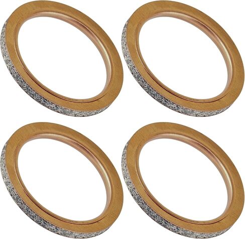 Caltric 4 Muffler Pipe Gaskets Compatible with Suzuki Gsx750F Katana 750 1989-2006 in Saudi Arabia